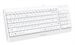 Клавиатура + мышь A4Tech Fstyler F1512 клав:белый мышь:белый USB (F1512 WHITE) F1512 WHITE