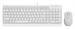 Клавиатура + мышь A4Tech Fstyler F1512 клав:белый мышь:белый USB (F1512 WHITE) F1512 WHITE