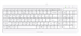 Клавиатура + мышь A4Tech Fstyler F1512 клав:белый мышь:белый USB (F1512 WHITE) F1512 WHITE