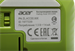 Клавиатура + мышь Acer OCC205 клав:зеленый/желтый мышь:зеленый/желтый USB беспроводная slim Multimed ZL.ACCEE.00E
