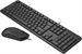 Клавиатура + мышь A4Tech KR-3330 клав:черный мышь:черный USB KR-3330
