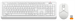 Клавиатура + мышь A4Tech Fstyler FG1012 клав:белый мышь:белый USB беспроводная Multimedia (FG1012 WH FG1012 WHITE