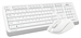 Клавиатура + мышь A4Tech Fstyler FG1012 клав:белый мышь:белый USB беспроводная Multimedia (FG1012 WH FG1012 WHITE