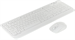 Клавиатура + мышь A4Tech Fstyler FG1012 клав:белый мышь:белый USB беспроводная Multimedia (FG1012 WH FG1012 WHITE