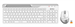 Клавиатура + мышь A4Tech Fstyler FB2535C клав:белый/серый мышь:белый/серый USB беспроводная Bluetoot FB2535C ICY WHITE