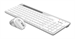 Клавиатура + мышь A4Tech Fstyler FB2535C клав:белый/серый мышь:белый/серый USB беспроводная Bluetoot FB2535C ICY WHITE
