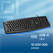 Клавиатура Оклик 105M черный USB (1678092) 1678092