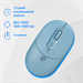 Клавиатура + мышь Оклик S265W клав:голубой мышь:голубой USB беспроводная Bluetooth/Радио Multimedia  1938927