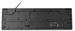 Клавиатура Оклик 125M черный USB Multimedia (1678108) 1678108