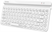 Клавиатура A4Tech FBK30 белый USB беспроводная BT/Radio slim Multimedia (FBK30 WHITE) FBK30 WHITE