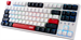 Клавиатура Acer OKR302 механическая белый USB беспроводная BT/Radio Multimedia for gamer для ноутбук ZL.KBDEE.016