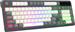 Клавиатура Оклик 731G серый/белый USB Multimedia for gamer LED кабель 1.5м 40977