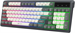 Клавиатура Оклик 731G серый/белый USB Multimedia for gamer LED кабель 1.5м 40977