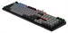 Клавиатура A4Tech B828N черный/серый USB for gamer LED (B828N (GREY+BLACK)) кабель 1.8м B828N (GREY+BLACK)