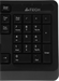 Клавиатура A4Tech FK10 черный/серый USB (FK10 GREY) кабель 1.5м FK10 GREY