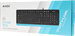 Клавиатура A4Tech FK10 черный/синий USB (FK10 BLUE) кабель 1.5м FK10 BLUE