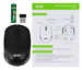 Мышь Acer OMR020 черный оптическая 1200dpi беспров. USB для ноутбука 3but (ZL.MCEEE.006) ZL.MCEEE.006