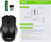 Мышь Acer OMR030 черный оптическая 1600dpi беспров. USB 4but (ZL.MCEEE.007) ZL.MCEEE.007