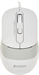 Мышь A4Tech Fstyler FM10 белый/серый оптическая 1600dpi USB 4but (FM10 WHITE) FM10 WHITE