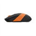 Мышь A4Tech Fstyler FG10 черный/оранжевый оптическая 2000dpi беспров. USB 4but (FG10 ORANGE) FG10 ORANGE