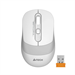 Мышь A4Tech Fstyler FG10 белый/серый оптическая 2000dpi беспров. USB 3but (FG10 WHITE) FG10 WHITE