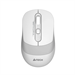 Мышь A4Tech Fstyler FG10 белый/серый оптическая 2000dpi беспров. USB 3but (FG10 WHITE) FG10 WHITE