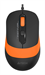 Мышь A4Tech Fstyler FM10 черный/оранжевый оптическая 1600dpi USB 4but (FM10 ORANGE) FM10 ORANGE