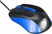 Мышь Оклик 225M черный/синий оптическая 1200dpi USB 3but (288233) 288233