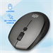 Мышь Оклик 488MW черный/серый оптическая 1600dpi беспров. USB для ноутбука 4but (1196571) 1196571