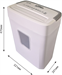 Шредер Cactus CS-SH-C5 белый (секр.P-4) фрагменты 10лист. 21лтр. скрепки скобы пл.карты CS-SH-C5