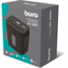 Шредер Buro Office BU-S800 (секр.P-4) фрагменты 10лист. 21лтр. пл.карты BU-S800