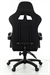 Кресло игровое Zombie Rudger черный с подголов. крестов. пластик ZOMBIE RUDGER BLACK