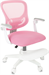 Кресло детское Бюрократ Burokids 3 розовый сетка/ткань крестов. пластик подст.для ног пластик белый BUROKIDS 3 PINK