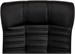 Кресло руководителя Бюрократ KB-10 черный экокожа крестов. пластик KB-10/BLACK