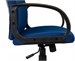 Кресло руководителя Бюрократ Ch-808AXSN синий TW-10 крестов. пластик CH-808AXSN/TW-10