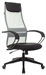Кресло эргономичное Бюрократ CH-607 светло-серый TW-02 сиденье черный сетка/ткань с подголов. кресто CH-607/LGREY