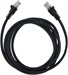 Патч-корд Buro UTP 4 пары cat.5E CCA molded 2м черный RJ-45 (m)-RJ-45 (m) 41892